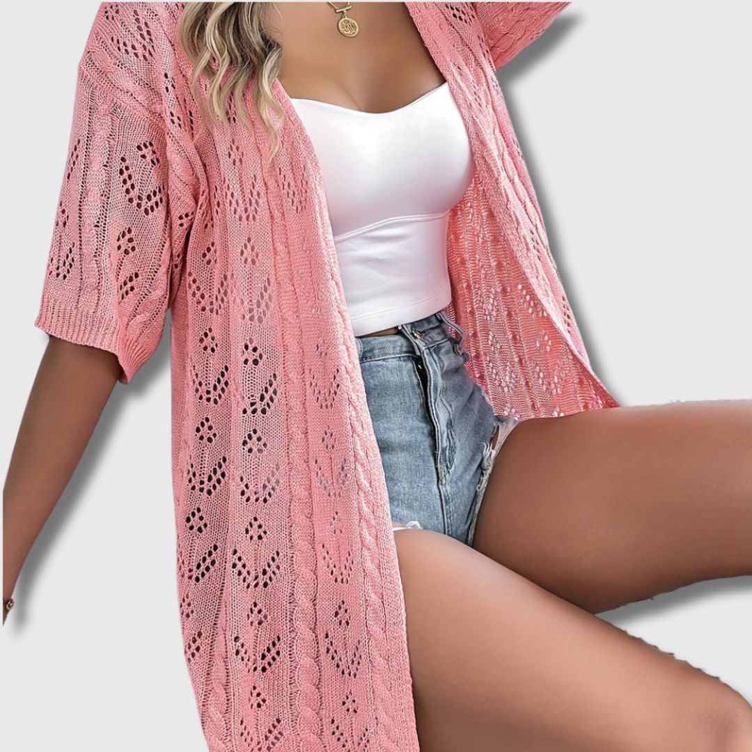 Élise | Cardigan Ajouré