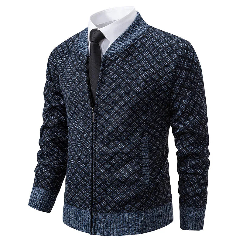 Marc | Warm Wool Zipper Cardigan - Ideal for Chilly Days!