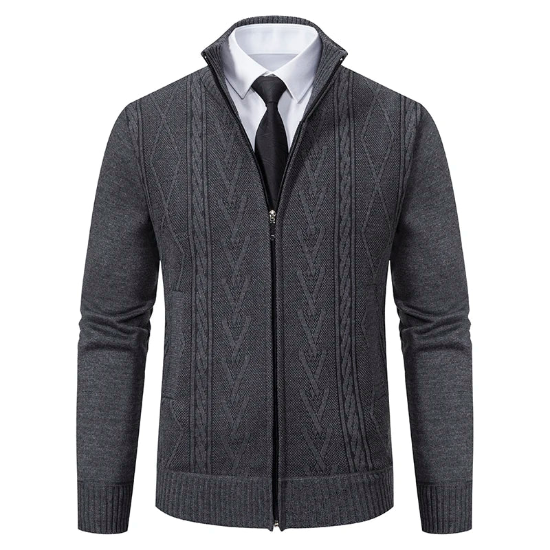 Paul – Pull Tricoté Épais Doublé, Chaud et Élégant pour l’Automne-Hiver