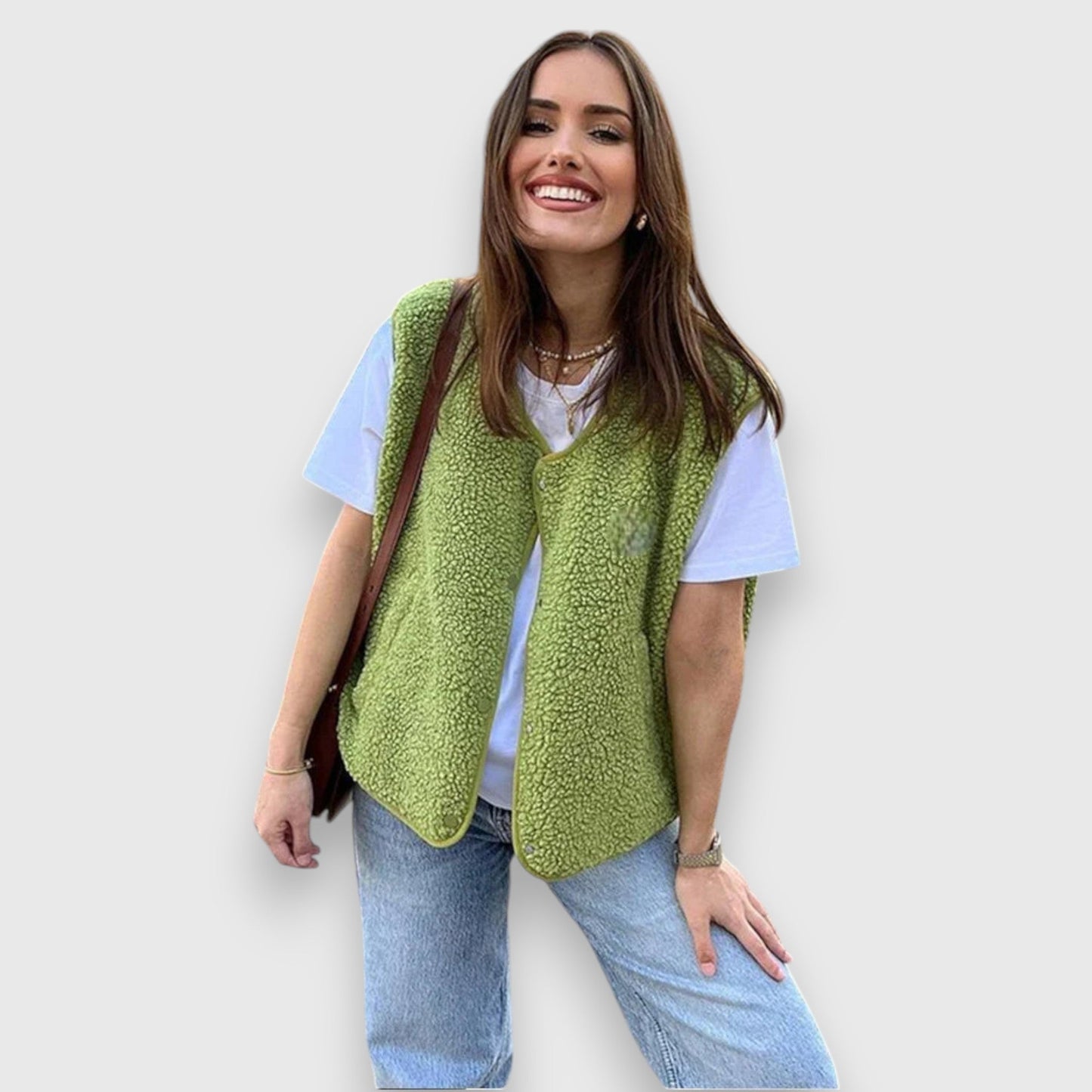 Lina | Gilet Élégant