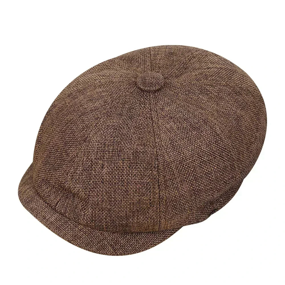 Shelby | Casquette Octogonale Vintage | Style Intemporel