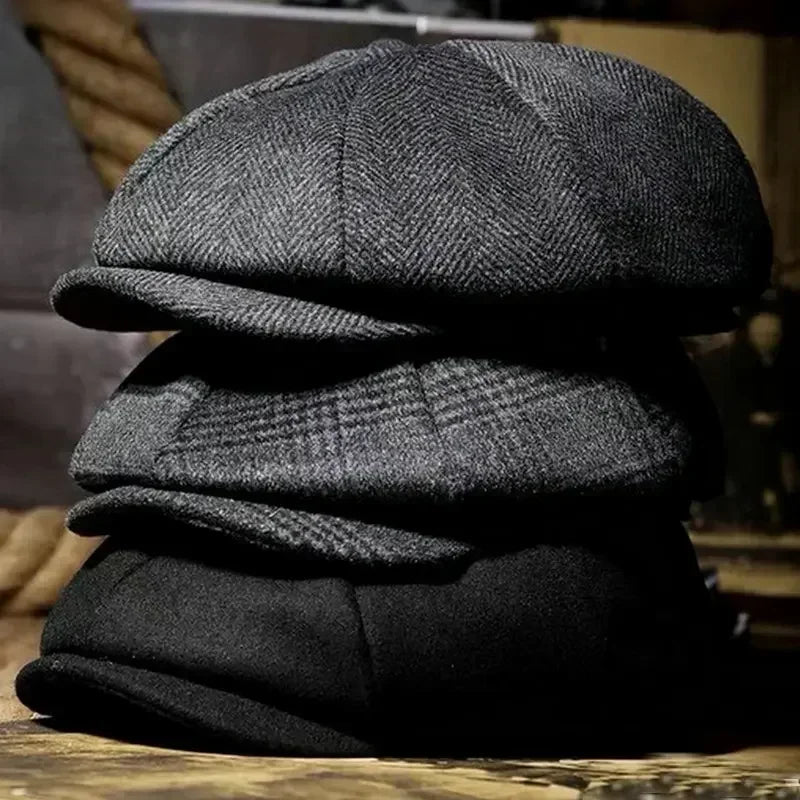 Shelby | Casquette Octogonale Vintage | Style Intemporel