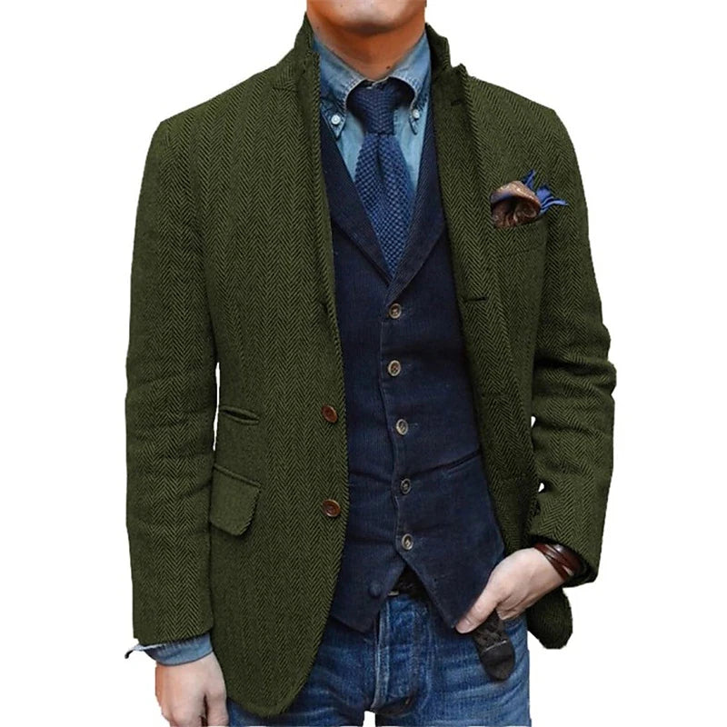 Jean-Pierre - Élégance intemporelle, coupe slim parfaite, confort décontracté, laine de qualité supérieure.