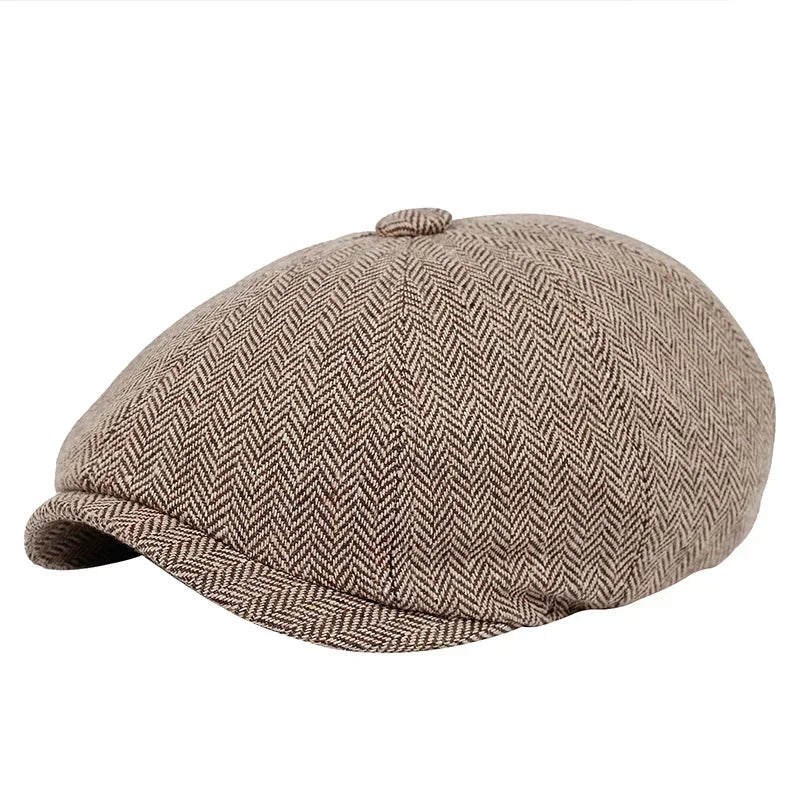 Shelby | Casquette Octogonale Vintage | Style Intemporel