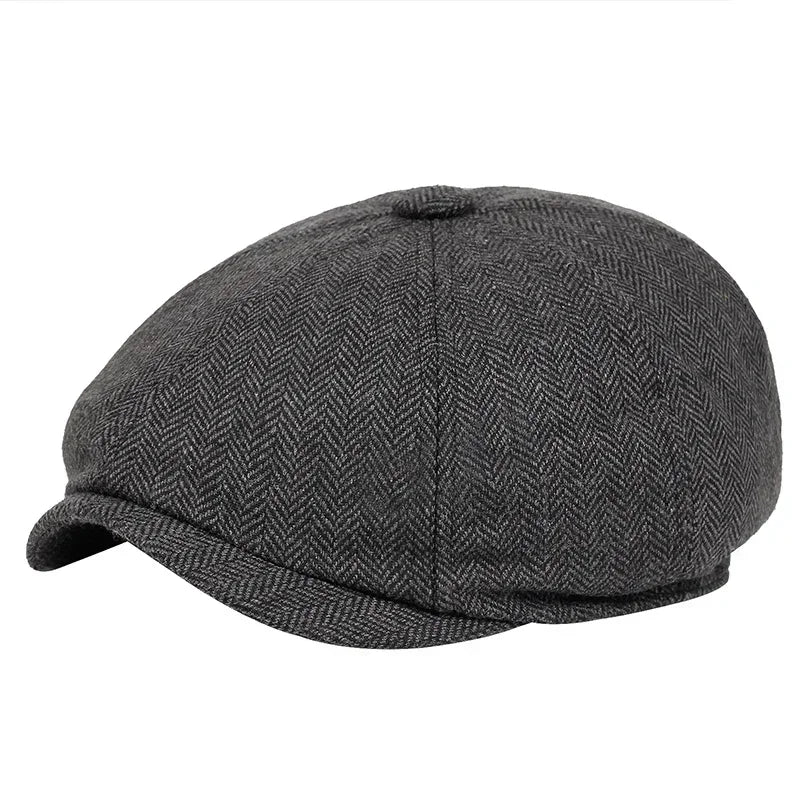 Shelby | Casquette Octogonale Vintage | Style Intemporel