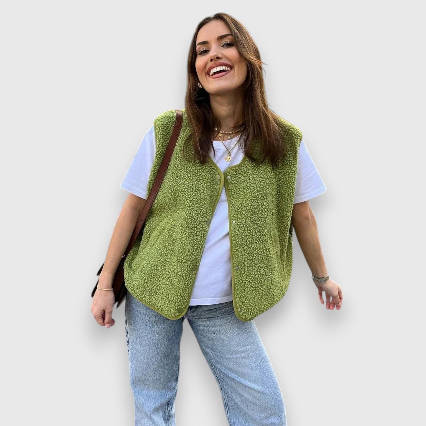 Lina | Gilet Élégant