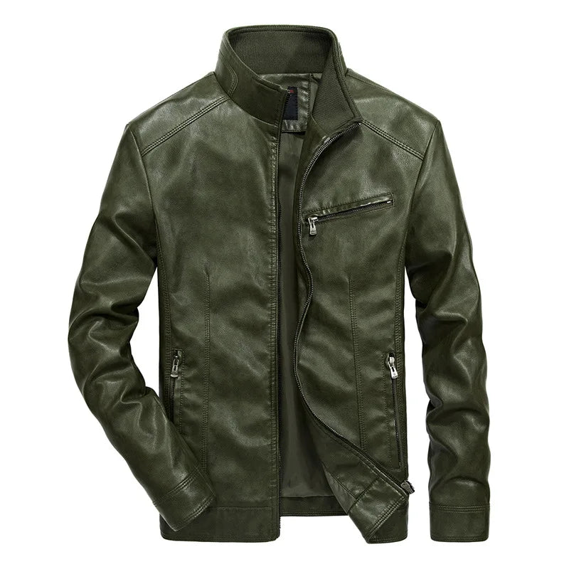 Gabriel | Blouson en Similicuir Raffiné pour Homme