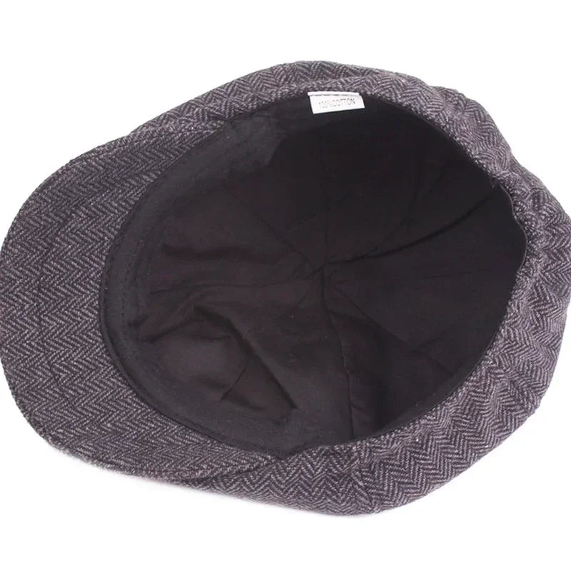 Shelby | Casquette Octogonale Vintage | Style Intemporel