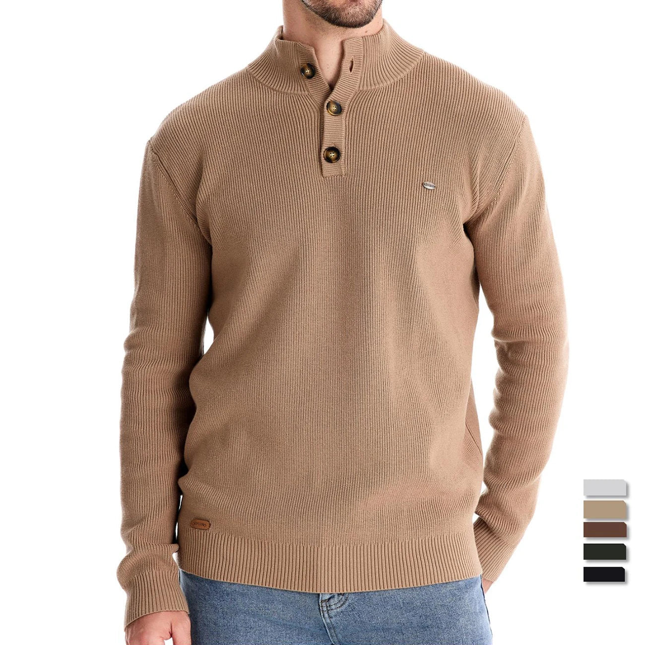 Koelman | Pull pour hommes avec design à boutons