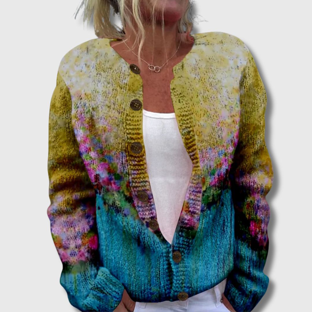 Amélie | Cardigan Chic Imprimé