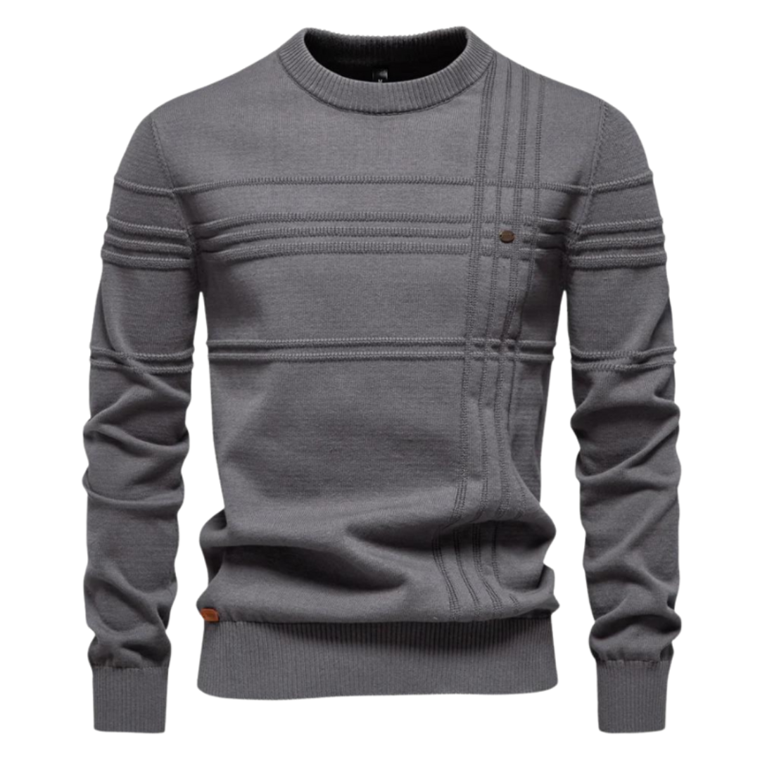 Koelman | Pull élégant pour hommes avec design à carreaux