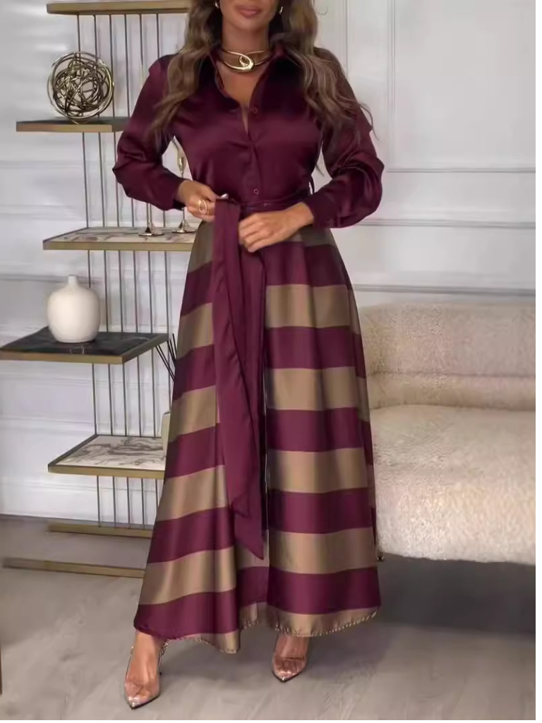 Robe Élégante Leona" can be rewritten as "Leona Élégant Dress.