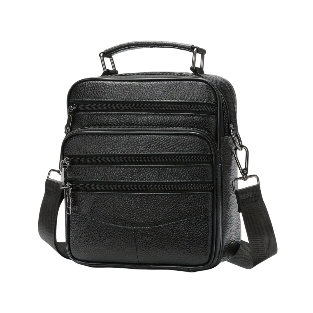 Jacob - Sac bandoulière rétro en cuir pour hommes