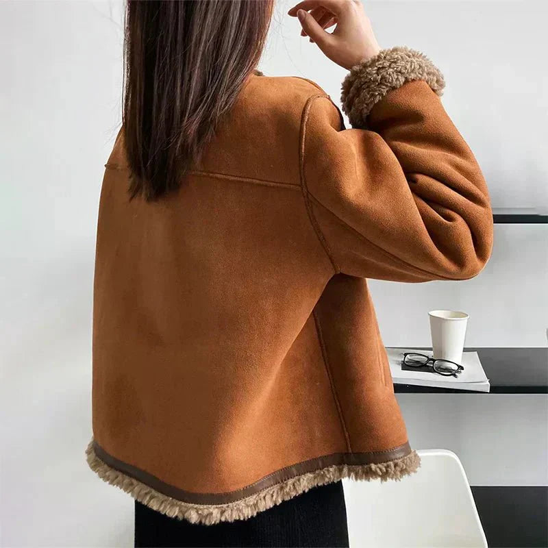 ANNA | Mouton Buttoned Vest