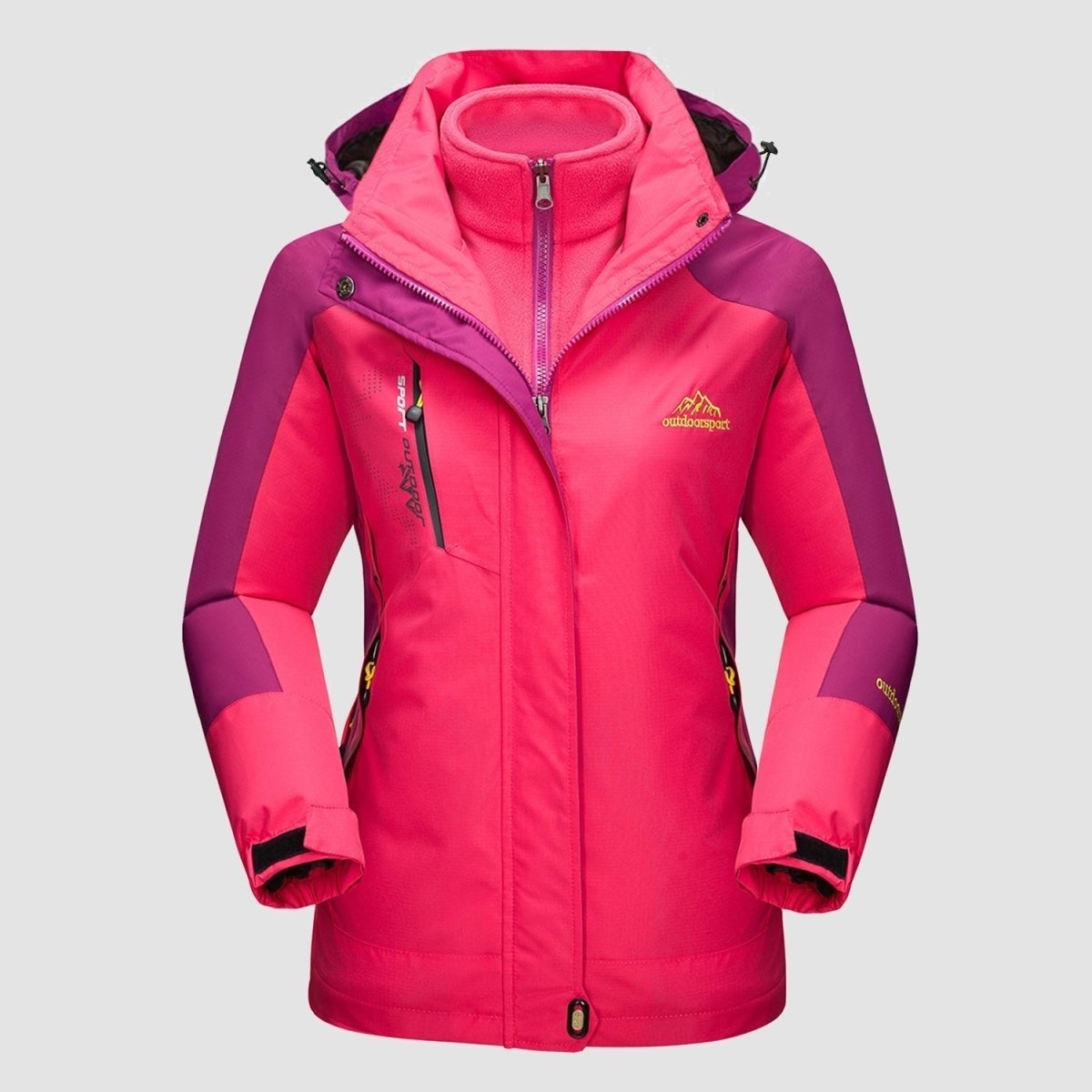 ANNE | Veste Polaire Imperméable 3 en 1