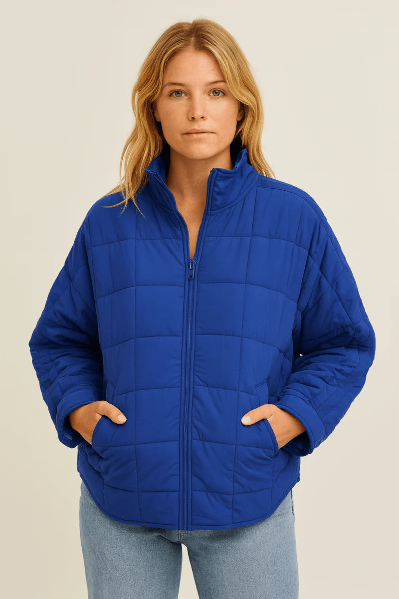 AVRIL – Veste Puffer Légère et Compacte avec Zip