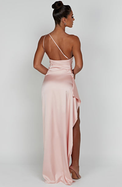 Génesis | Robe longue en satin
