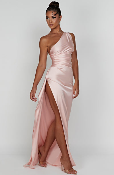 Génesis | Robe longue en satin