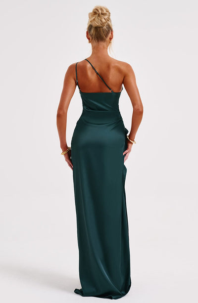 Génesis | Robe longue en satin