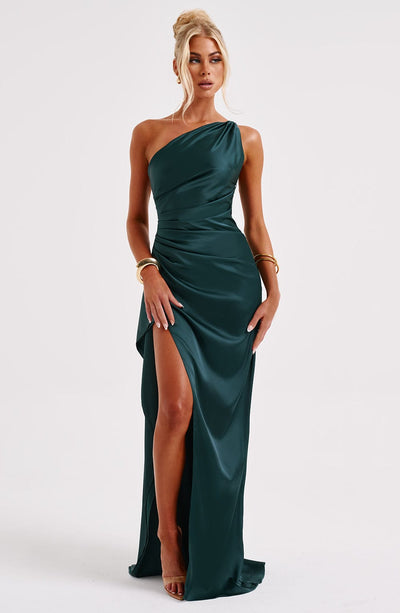 Génesis | Robe longue en satin
