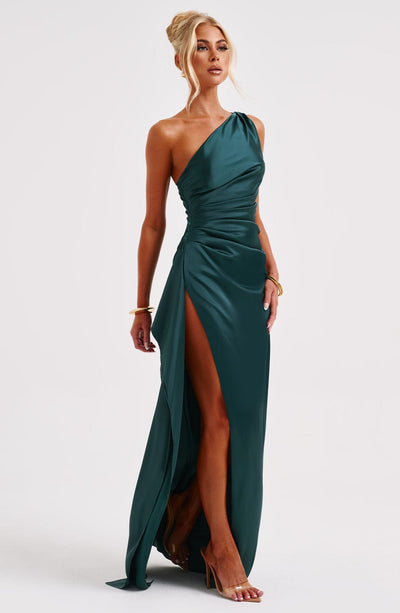 Génesis | Robe longue en satin