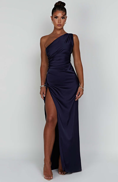 Génesis | Robe longue en satin