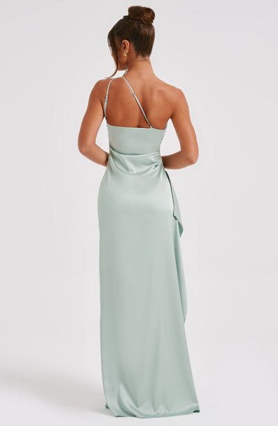 Génesis | Robe longue en satin
