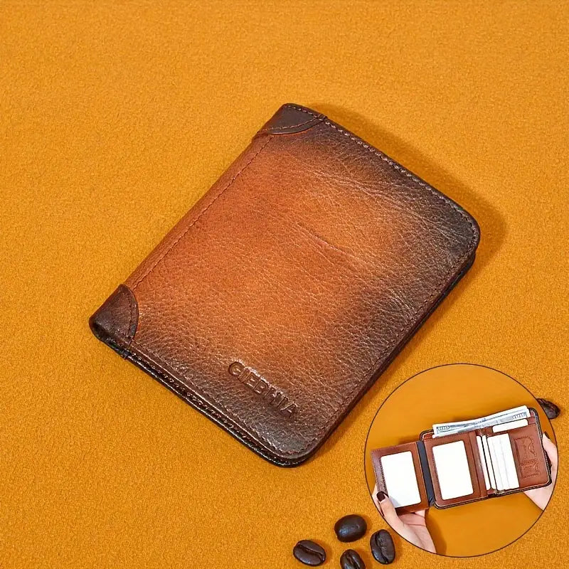 Eric - Portefeuille Slim RFID pour Hommes
