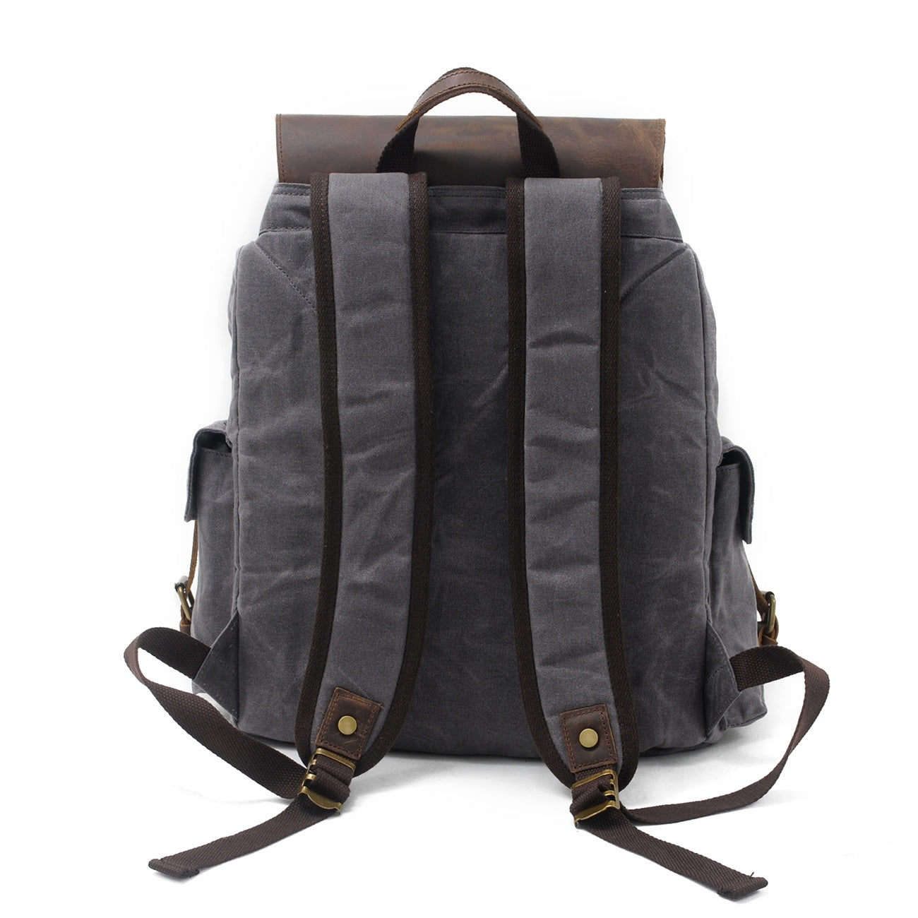 Jacob - Sac à dos vintage en toile cirée