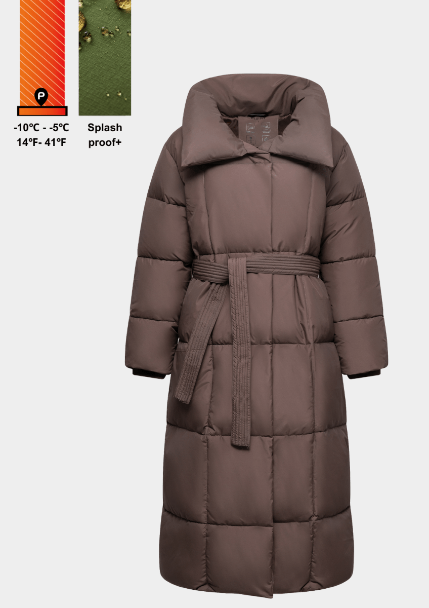 BLAIRE | Manteau Puffer Long Extra avec Boutons