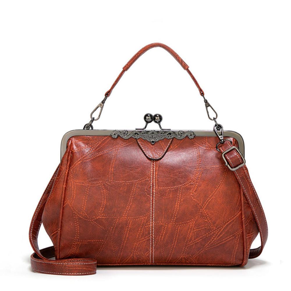 Sac à main vintage à fermeture à clip (ACHETEZ 1, OBTENEZ 1 GRATUIT)