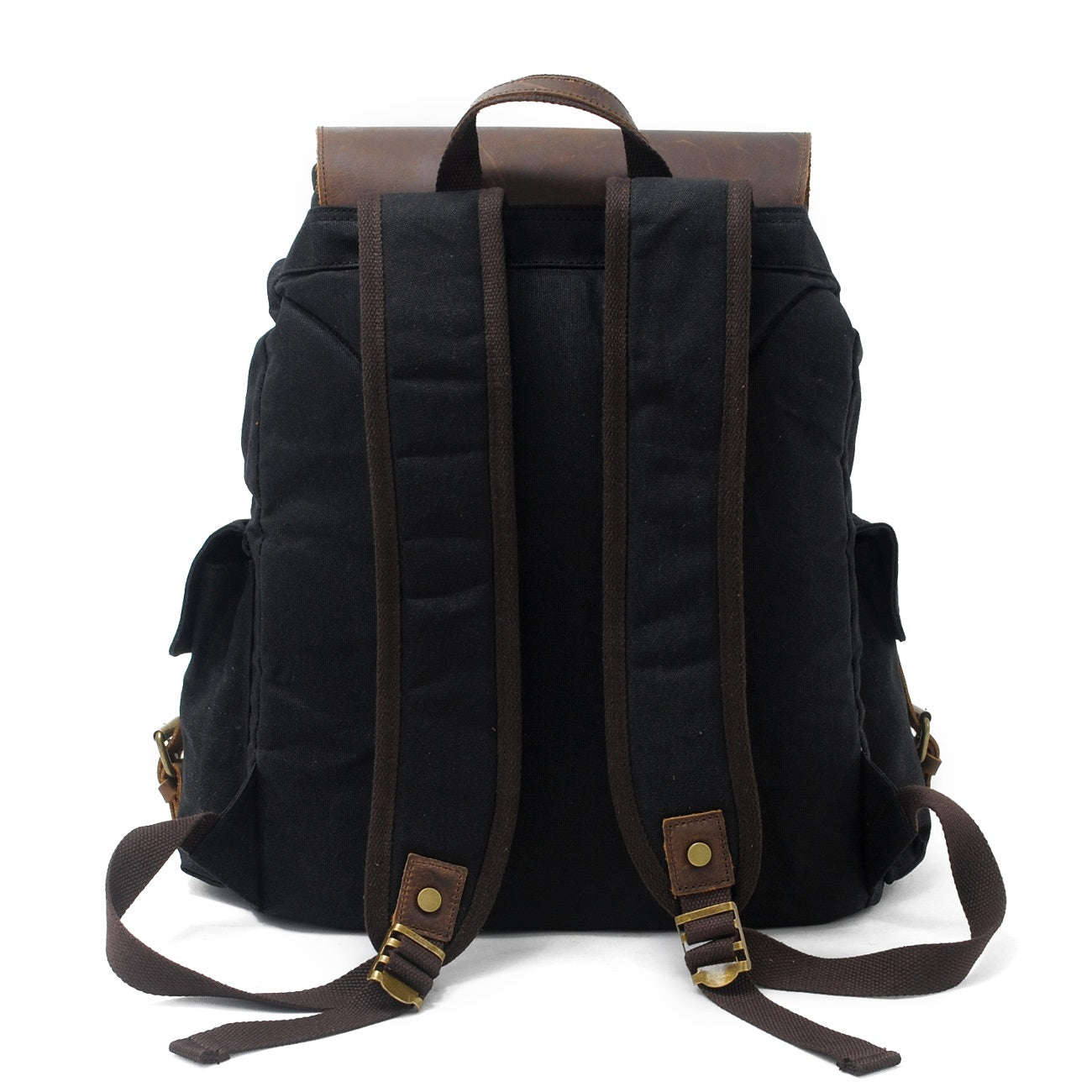 Jacob - Sac à dos vintage en toile cirée