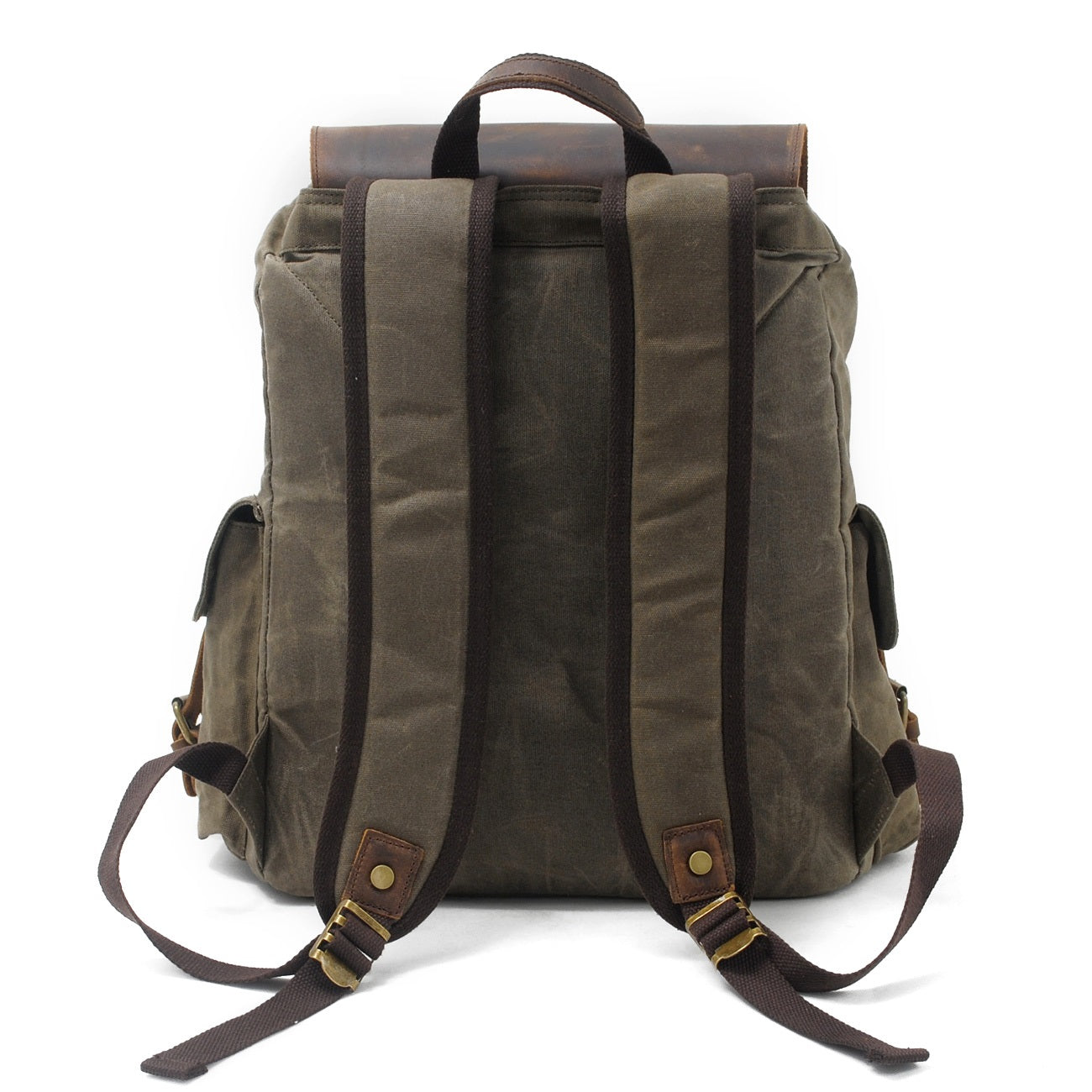 Jacob - Sac à dos vintage en toile cirée