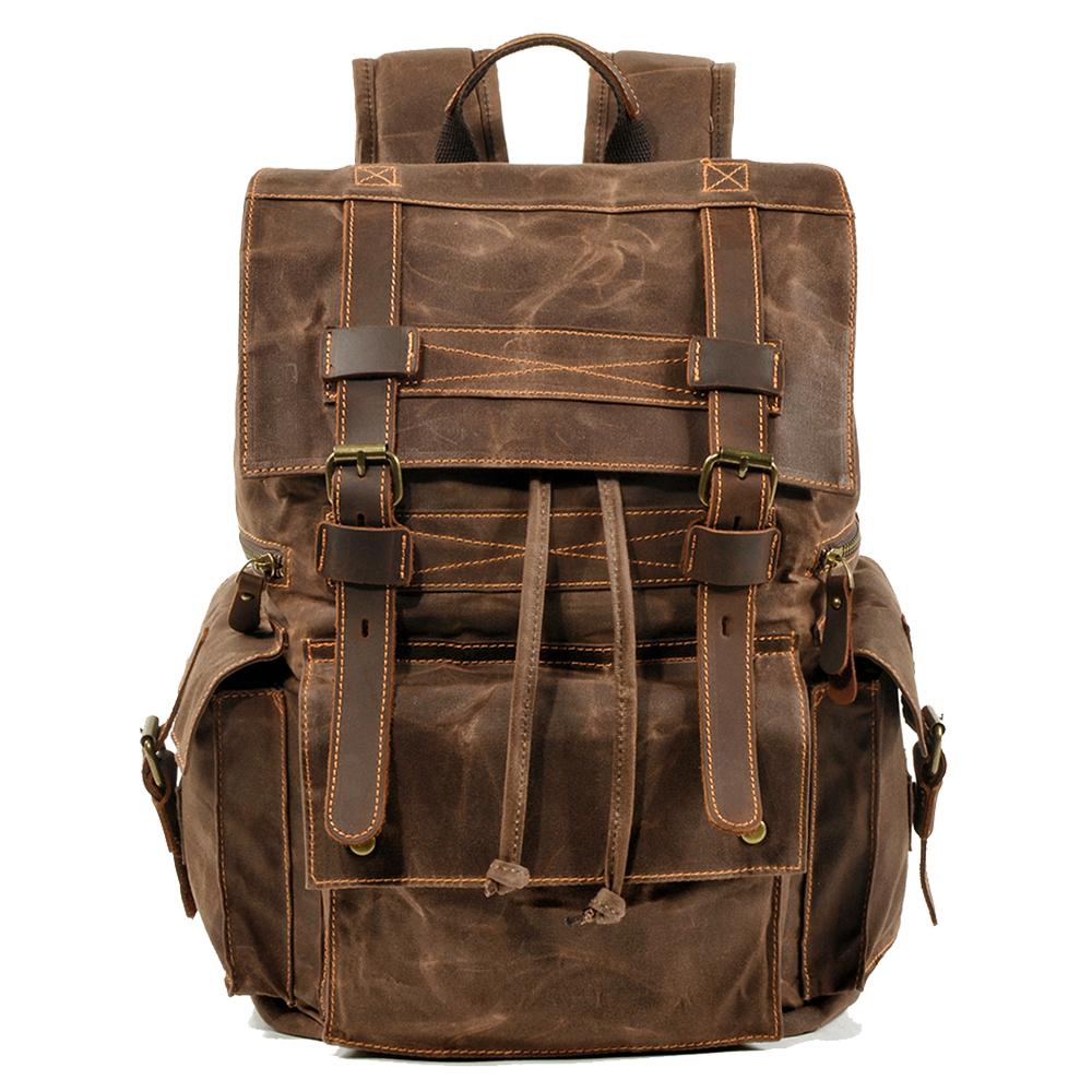 Brian - Sac à dos en toile grande capacité