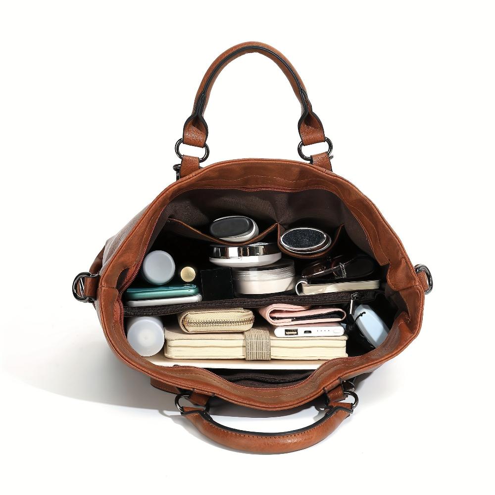 Élégance Classique de Charlotte | Sac Cabas Vintage (ACHETEZ 1 OBTENEZ 1 GRATUIT)