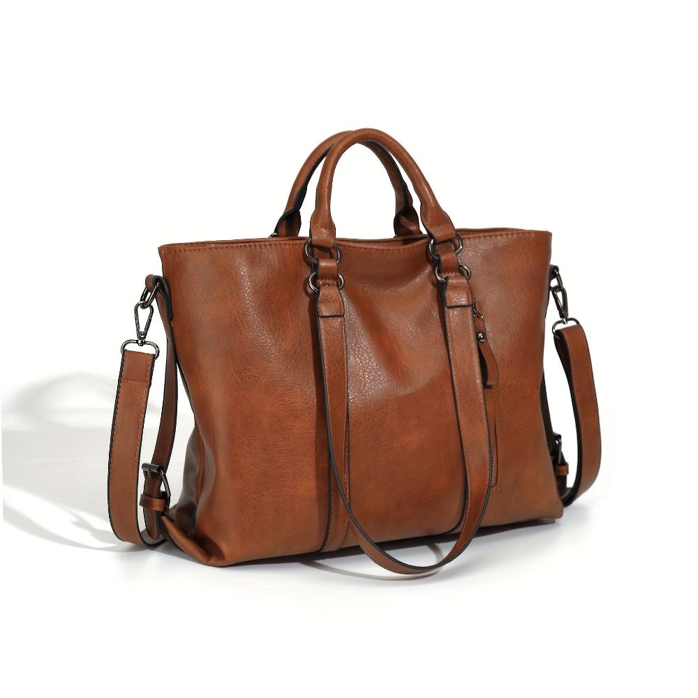 Élégance Classique de Charlotte | Sac Cabas Vintage (ACHETEZ 1 OBTENEZ 1 GRATUIT)