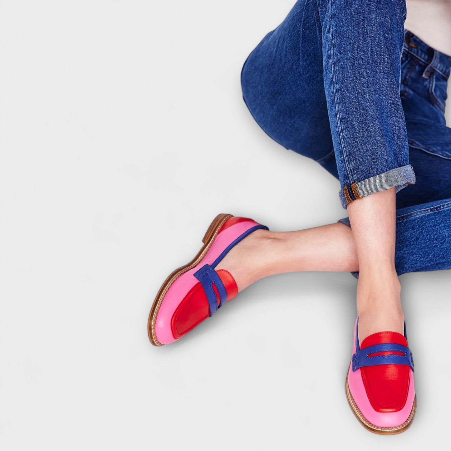 Élodie | Souliers Patchwork Coloré