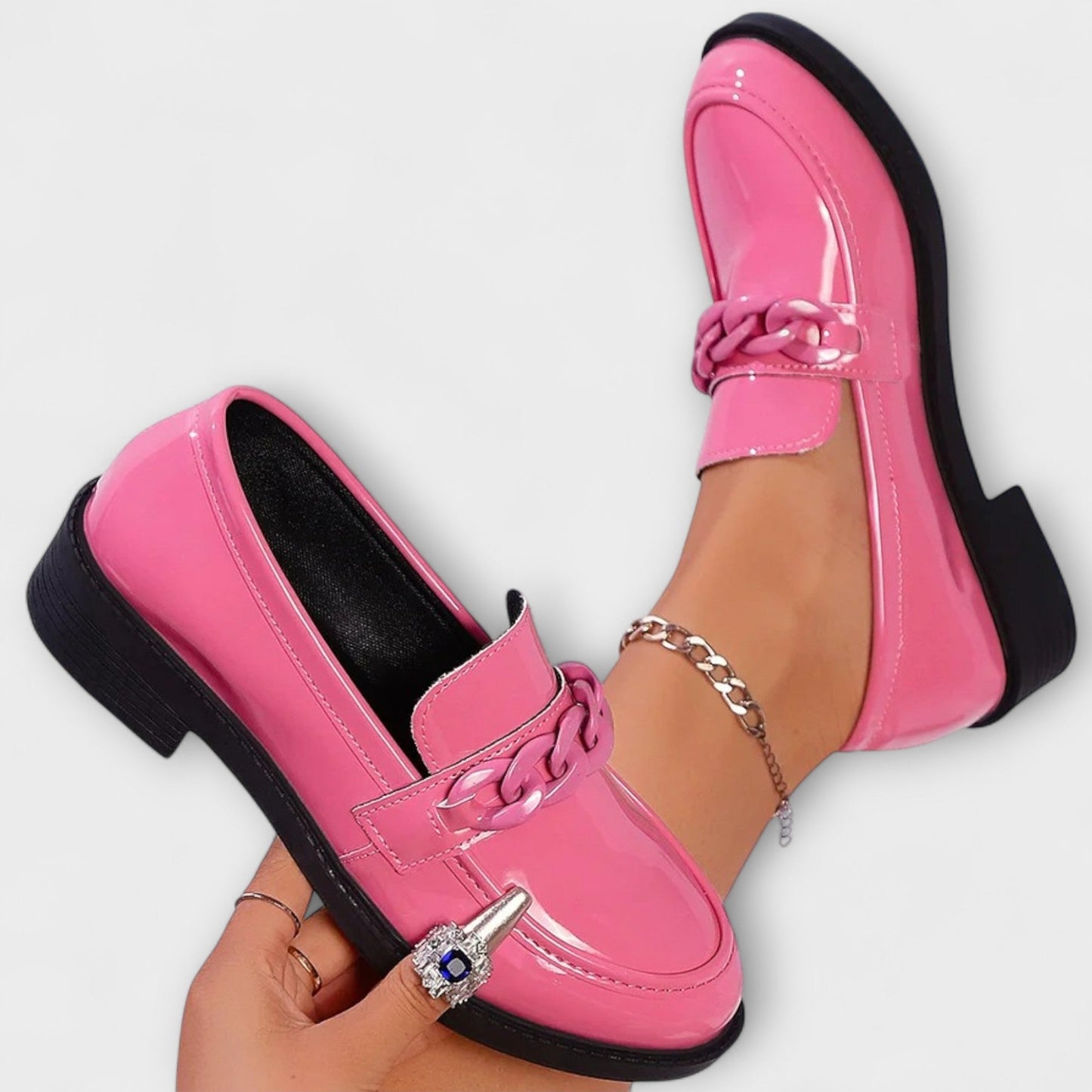 Léa | Mocassins Ronds Élégants