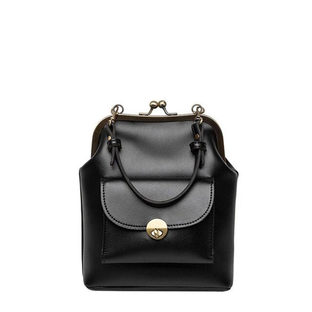 Sac Vintage à Fermeture à Baisers - L'Essentiel Rétro Chic de Clara (ACHETEZ 1 OBTENEZ 1 GRATUIT)