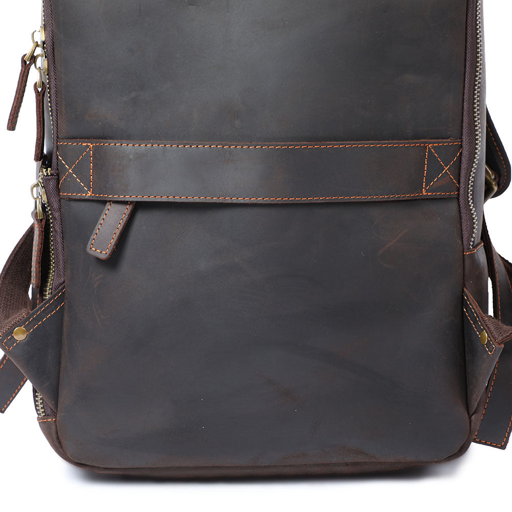 Andrew - Sac à dos en cuir pour ordinateur portable pour hommes
