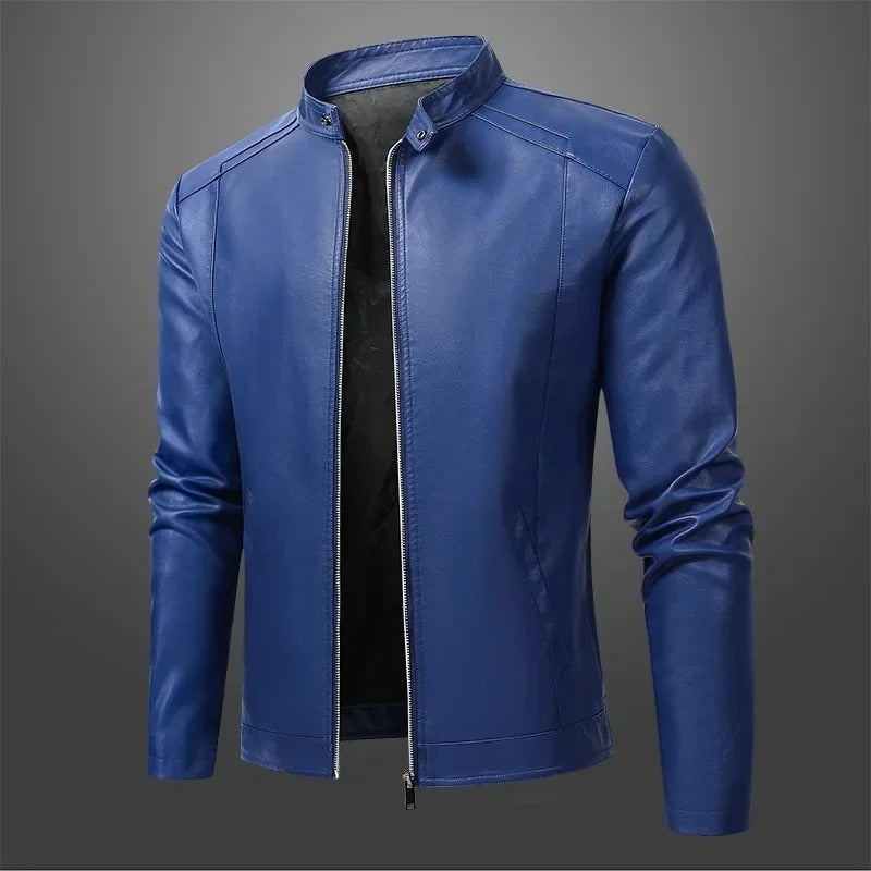 Léon | Veste en Similicuir Minimaliste pour Homme