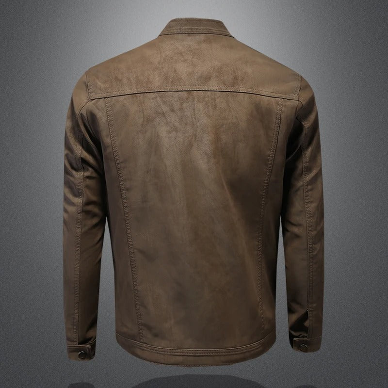 Éric | Veste Motard en Similicuir pour Homme