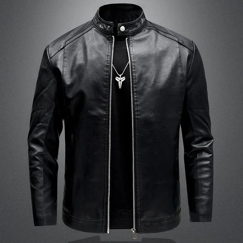 Léon | Veste en Similicuir Minimaliste pour Homme