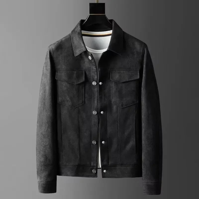 Adrien | Veste en Similicuir Élégante pour Homme