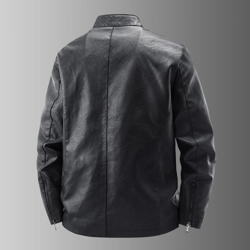 Veste en Cuir de Motard