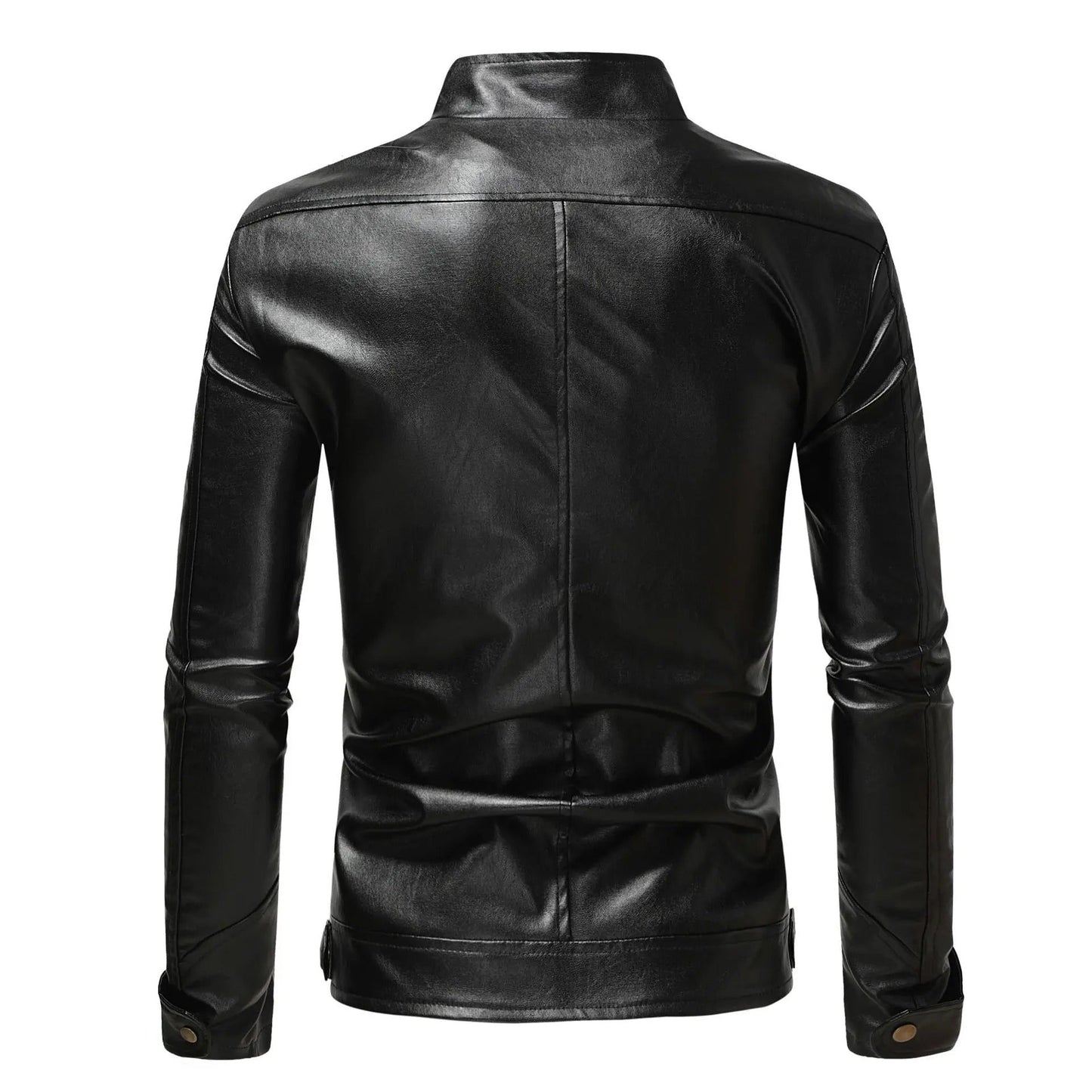 Sébastien | Blouson Motard en Similicuir pour Homme