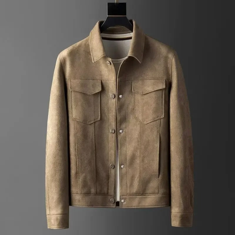 Adrien | Veste en Similicuir Élégante pour Homme