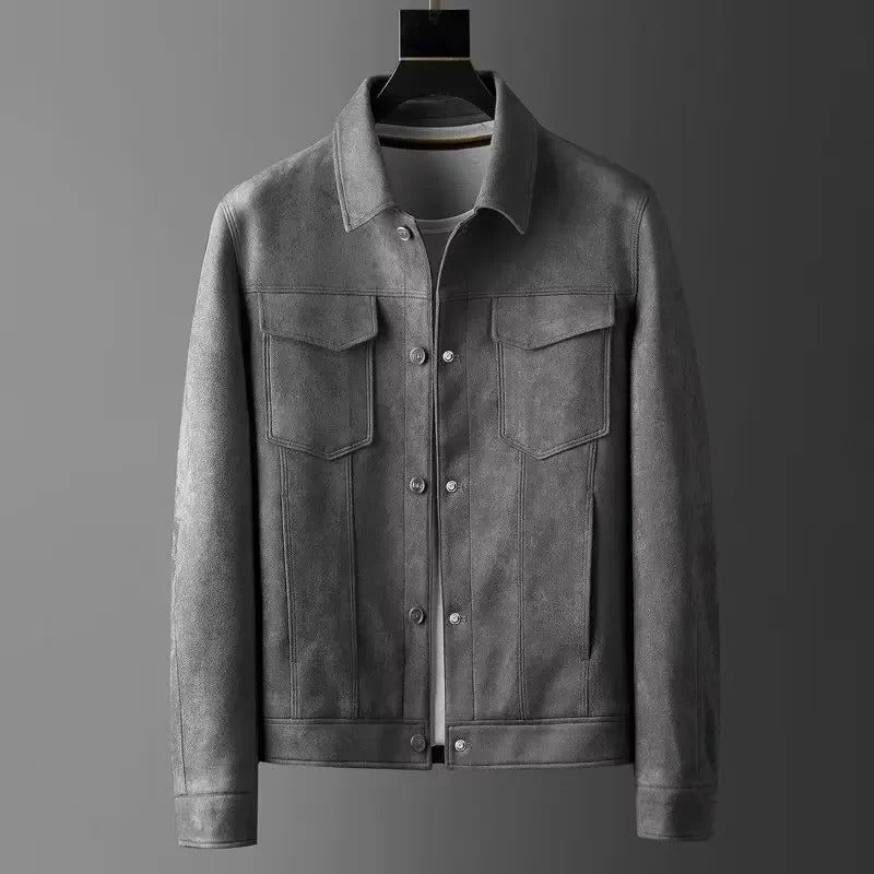Adrien | Veste en Similicuir Élégante pour Homme