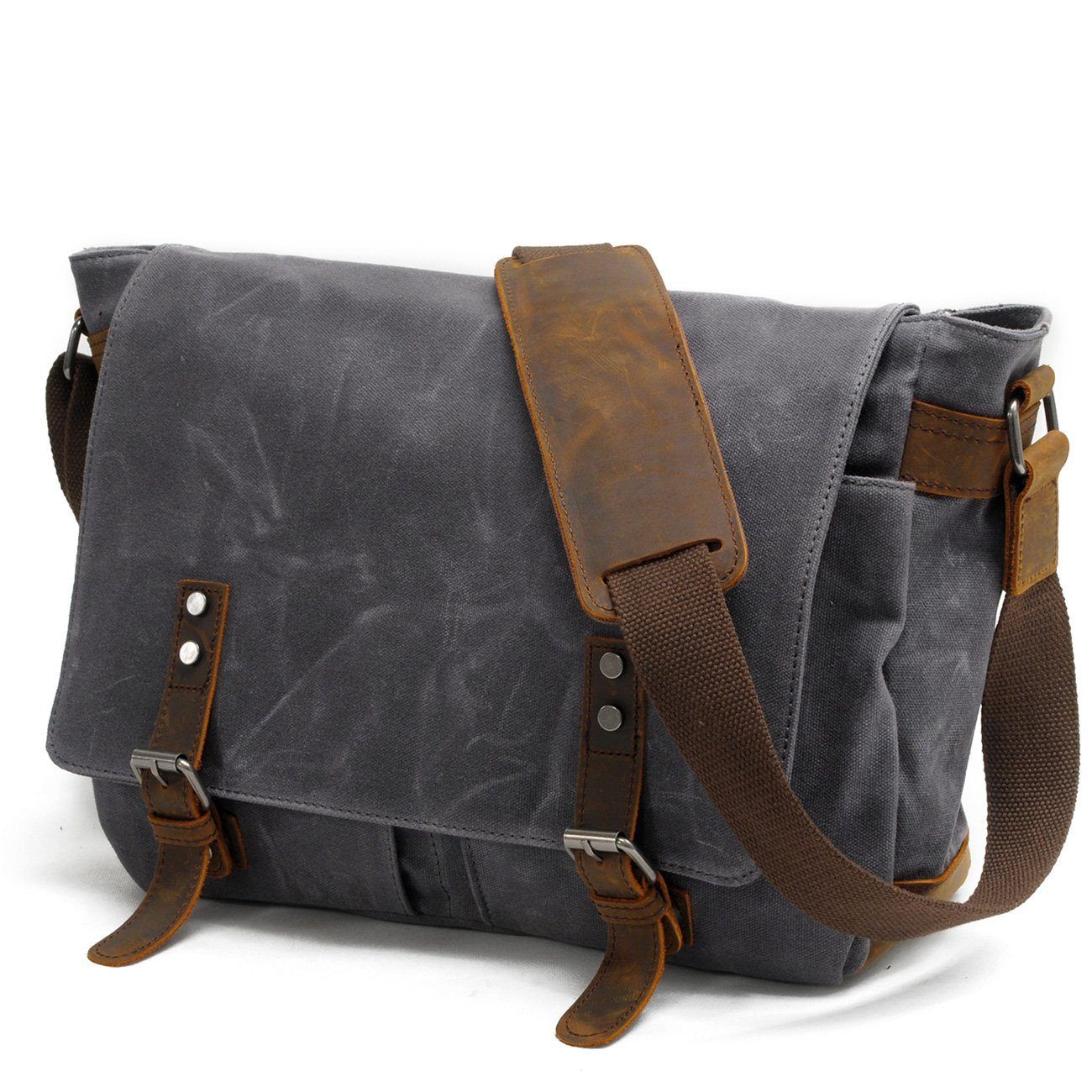 Joshua - Sac à bandoulière en toile pour hommes