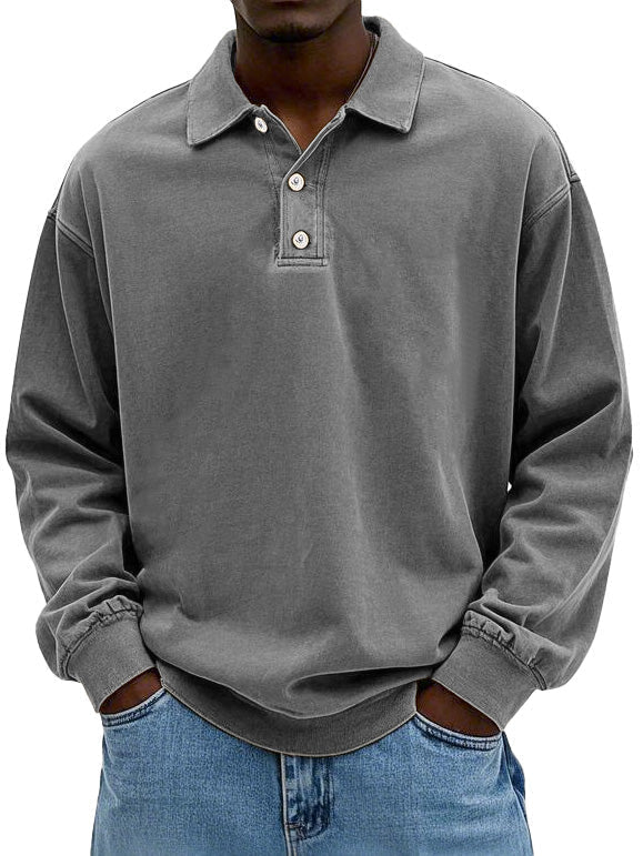 Polo à manches longues Smart-Casual